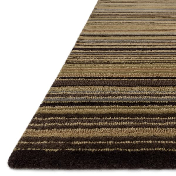 Hand Hooked Barrow Sage Multi Striped Wool Rug 7 6 X 9 Hand Hooked Barrow Sage Multi Striped Wool Rug 7 6 X 9