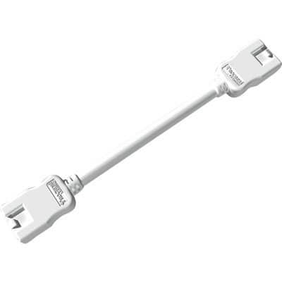 Progress Lighting Hide-a-Lite III Coupling Cable Connector - White