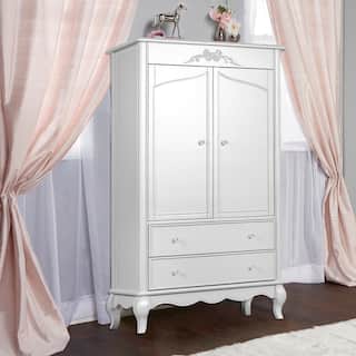 evolur aurora 7 drawer double dresser blush pink pearl Evolur Aurora 7 Drawer Double Dresser in Frost, Spacious Drawers