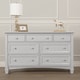 preview thumbnail 1 of 1, Evolur Fairbanks Grey Wood Double Dresser