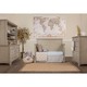 preview thumbnail 4 of 5, Evolur Santa Fe Grey Wood Five-in-one Convertible Crib