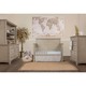 preview thumbnail 3 of 5, Evolur Santa Fe Grey Wood Five-in-one Convertible Crib