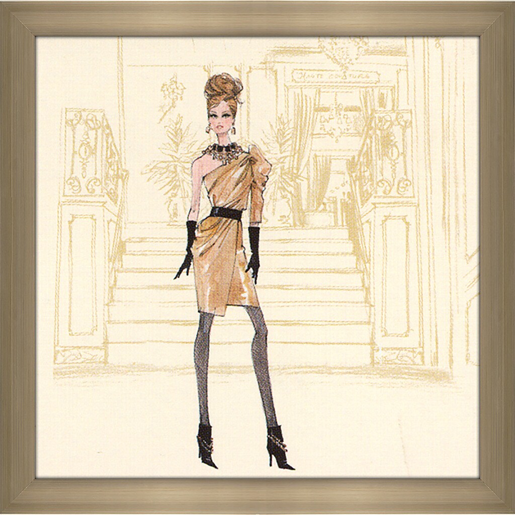 Robert Best 'Violette Barbie Doll 2006' Framed Plexiglass