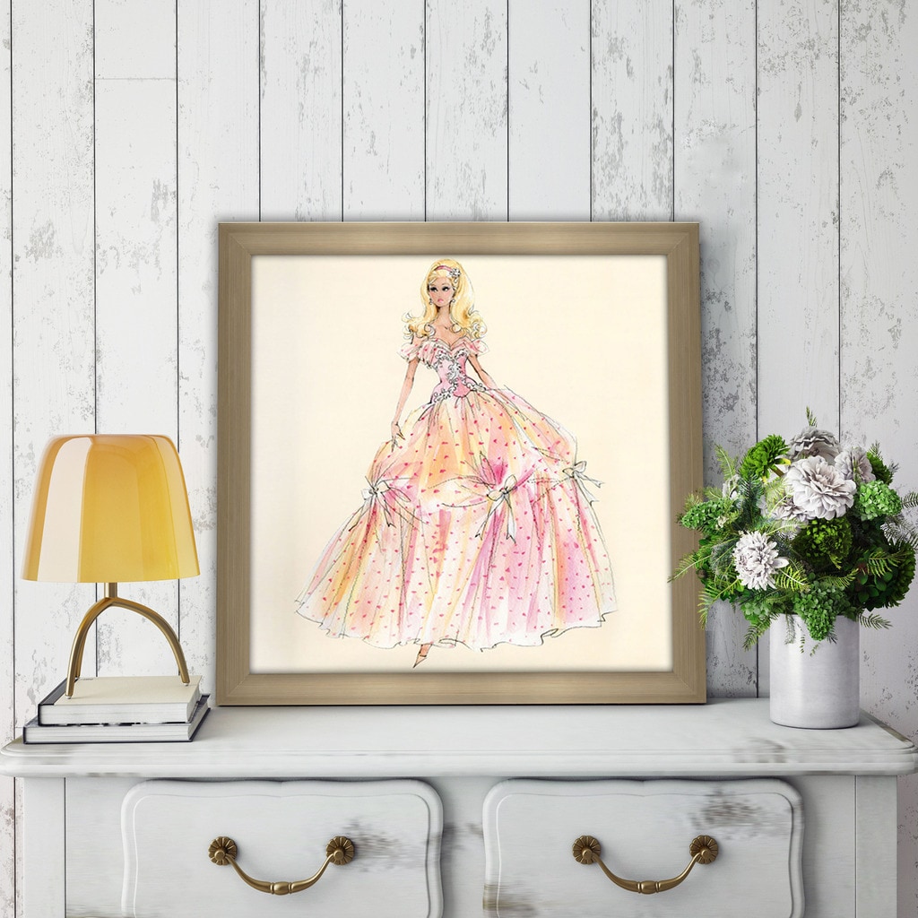 Barbie - 入手困難　バービー　Fashion  Frames  Wall  Decor Barbie - バービー Fashion Frames Wall Decor 2種類の通販 by