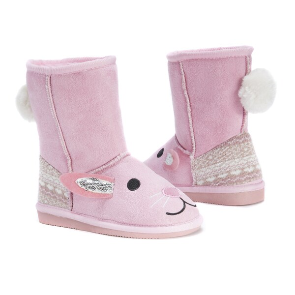 pink mukluks boots