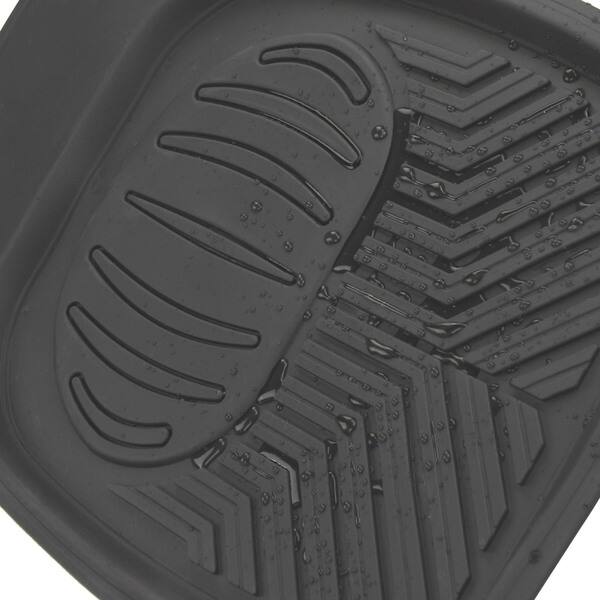 Shop Apzona Tan Black Grey Rubber Multi Season Floor Mats For Most