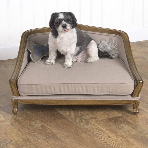Shop Homepop Wooden Dog Bed Sofa On Sale Free Shipping Today