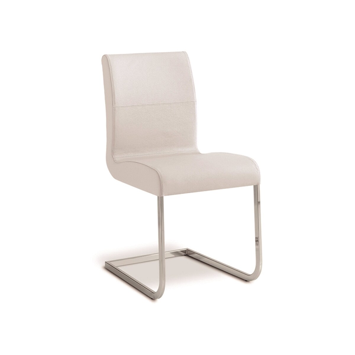 Shop Talenti Casa Stella Collection Italian White Leather Dining