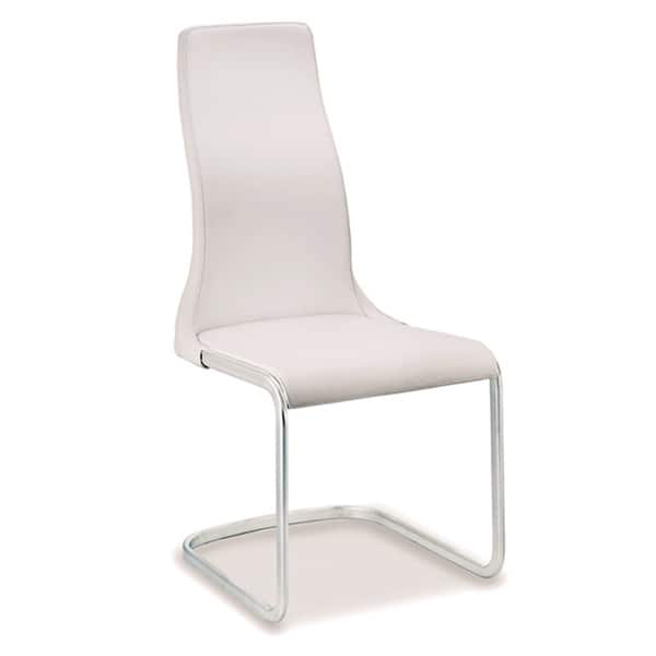 Talenti Casa Vero Collection Italian White Leather Dining Chair Bed Bath & Beyond 12144015