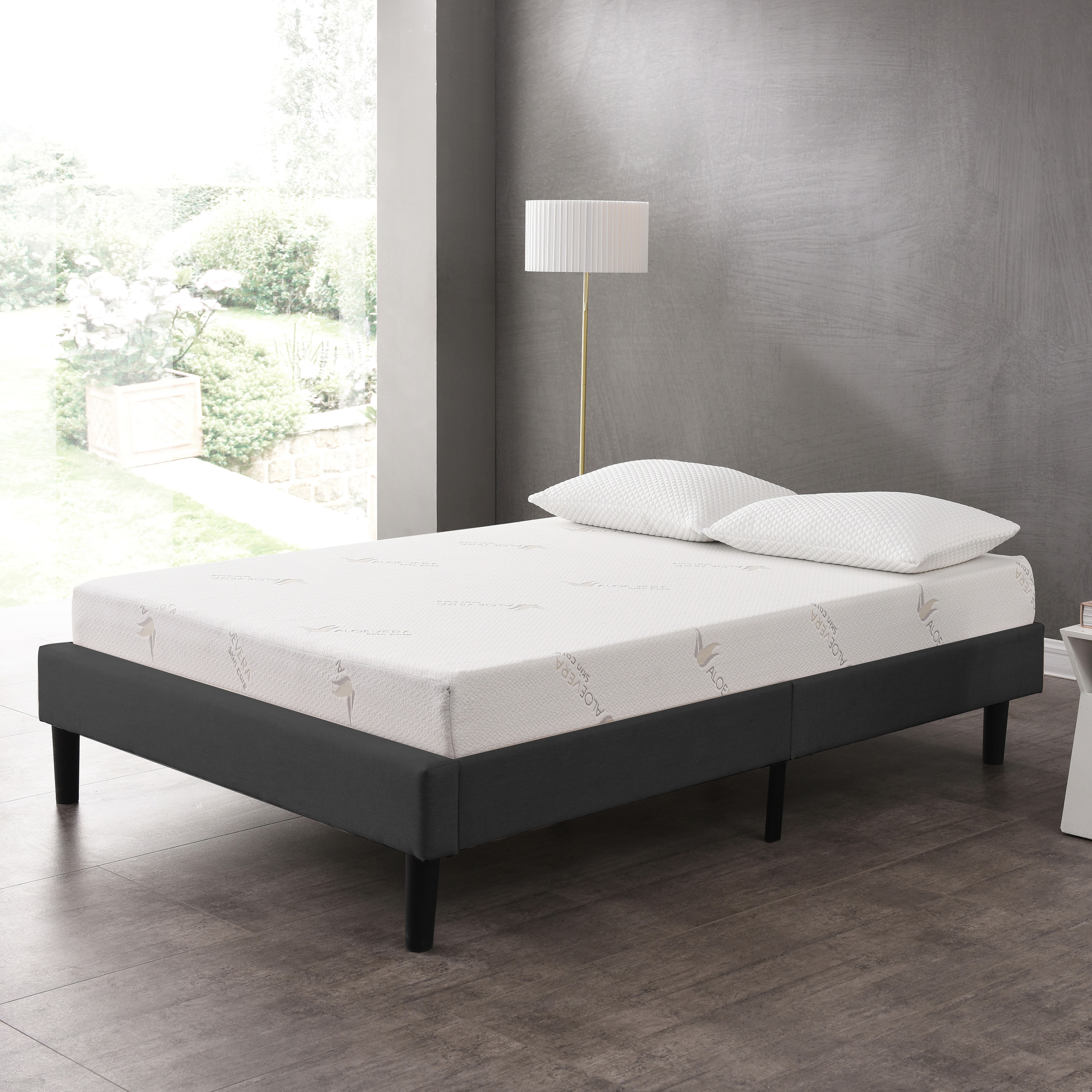 AC Pacific Aloe Vera 6-inch Memory Foam Mattress