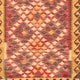 preview thumbnail 2 of 1, Handmade One-of-a-Kind Wool Mimana Kilim (Afghanistan) - 2'9 x 3'3