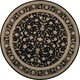 preview thumbnail 24 of 22, Nourison Heritage Hall HE29 Area Rug Black/Multi - 9' Round - Round
