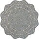 preview thumbnail 23 of 22, Nourison Heritage Hall HE29 Area Rug Grey - 6' Round - Round