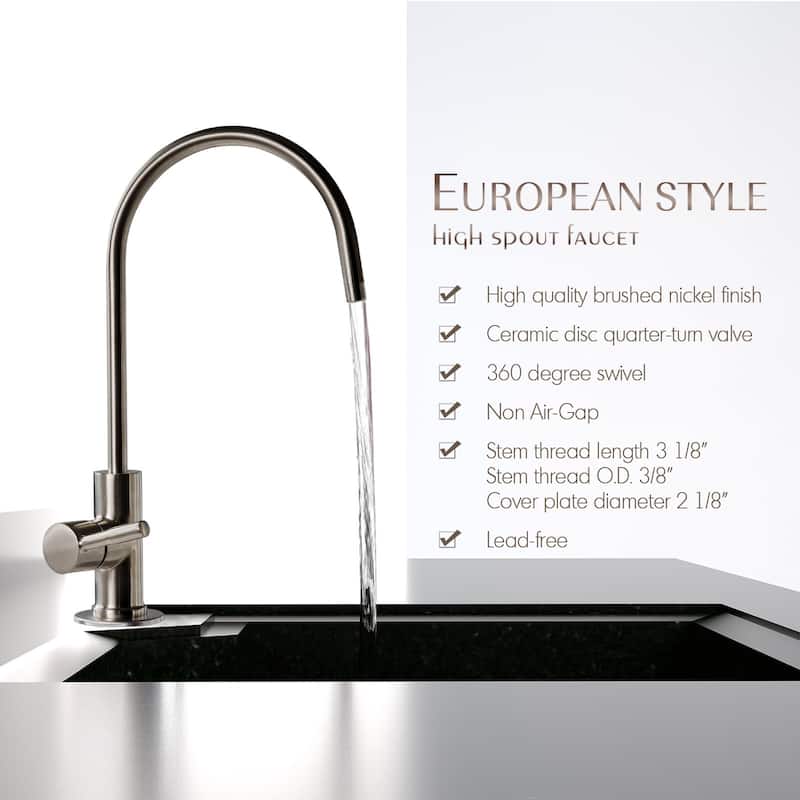 iSpring Antique Brass European Drinking Water Faucet