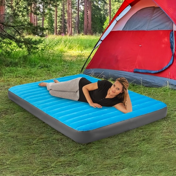 Air Comfort Camp Mate Queen Size Raised Mattress Waterproof Portable Durable