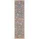 preview thumbnail 12 of 10, Nourison Nourmak French Country Floral Area Rug 2'6" x 10' Runner - Blue - Runner/Rectangle