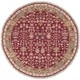 preview thumbnail 19 of 27, Nourison Nourmak Traditional Border Area Rug 8' Round - Burgundy - Runner/Round