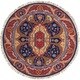 preview thumbnail 17 of 20, Nourison Nourmak Area Rug 8' Round - Navy - Runner/Round