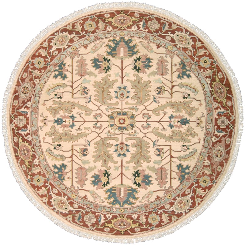 Nourison Nourmak Area Rug - Light Gold - 8' Round - Runner/Round