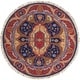preview thumbnail 8 of 20, Nourison Nourmak Area Rug 6' Round - Navy - Runner/Round