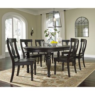 Signature Design By Ashley Sharlowe Charcoal Large Dining Room Table Signature Design By Ashley Sharlowe Charcoal Large Dining Room Table