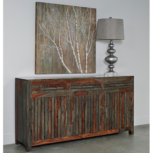 Christopher Knight Home Grey Sheesham Wooden Credenza Bed Bath Beyond 12147418