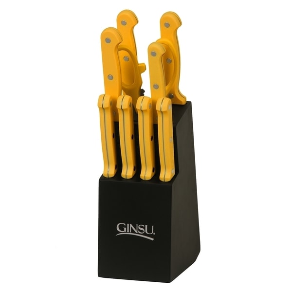 ginsu knife block set