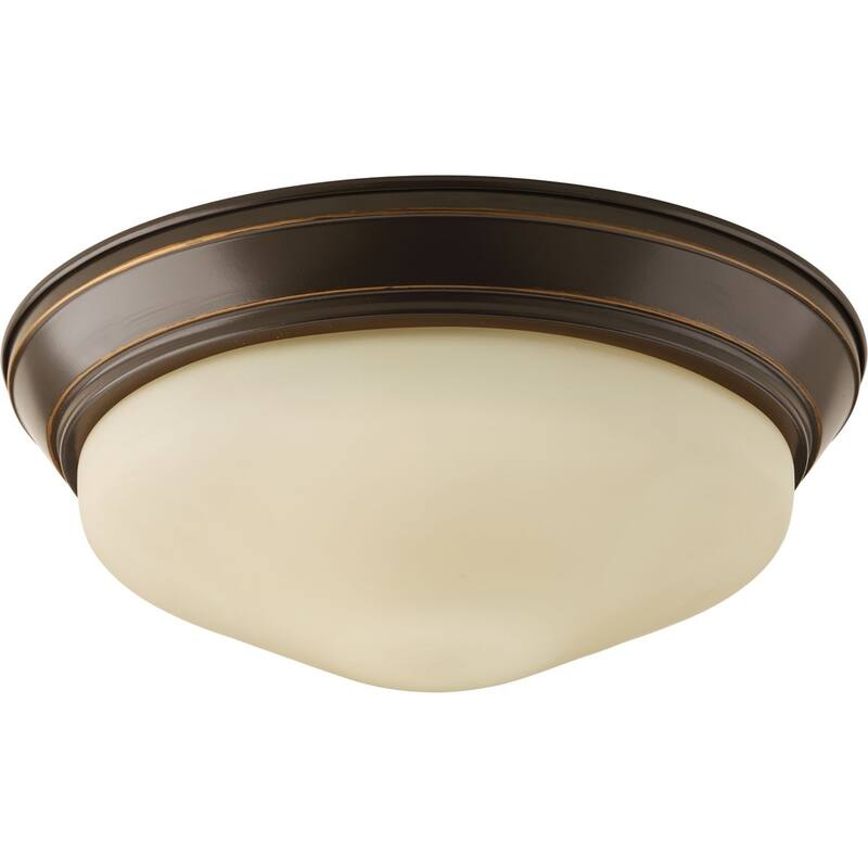 Progress Lighting Bronze Steel 11-inch LED Flush Mount with AC Module - N/A