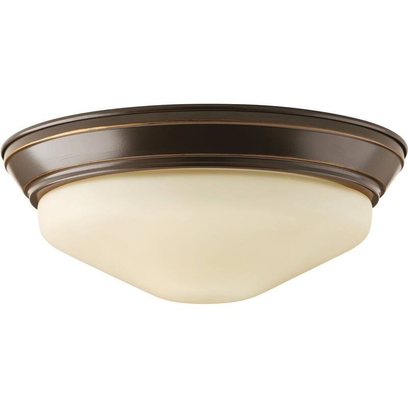 Progress Lighting Bronze Steel 11-inch LED Flush Mount with AC Module - N/A