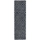 preview thumbnail 8 of 18, Nourison Intermix Area Rug 2'3" x 8' Runner - Black - Rectangle