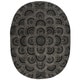 preview thumbnail 4 of 14, Nourison Hand-tufted Area Rug 7' 6" x 9' 6" - Black/Grey - Oval