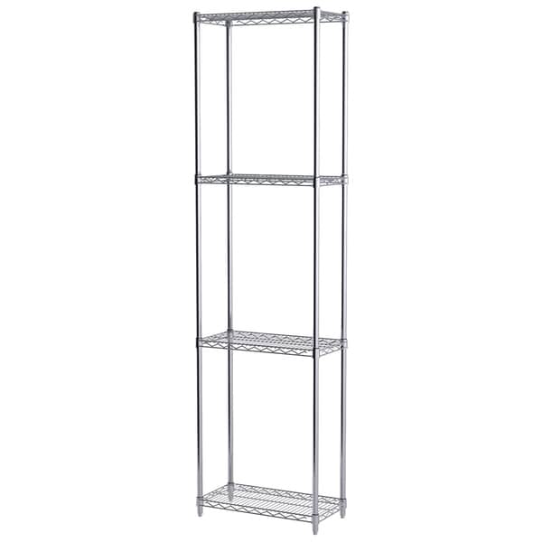 Shop AkroMils 4shelf 12inch x 24inch x 86inch Wire Shelving Unit Free Shipping Today