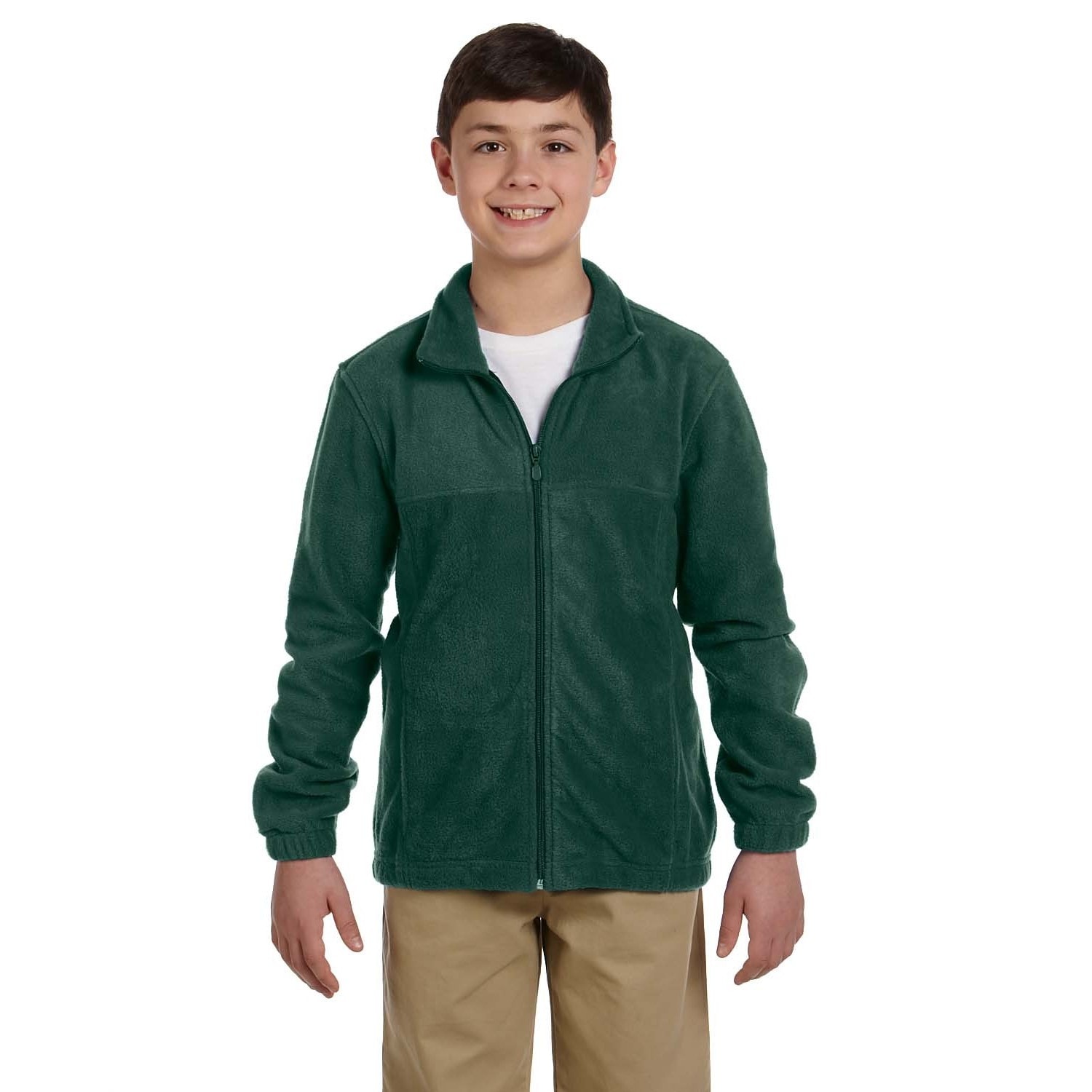 hunter green fleece jacket