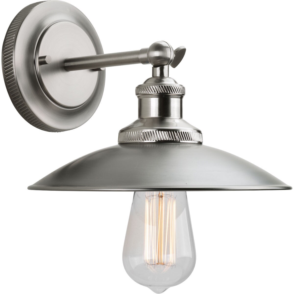 Progress Lighting Archives Nickel Steel 9 Inch 1 Light Adjule Swivel Wall Sconce Progress Lighting Archives Nickel Steel 9 Inch 1 Light Adjule Swivel Wall Sconce