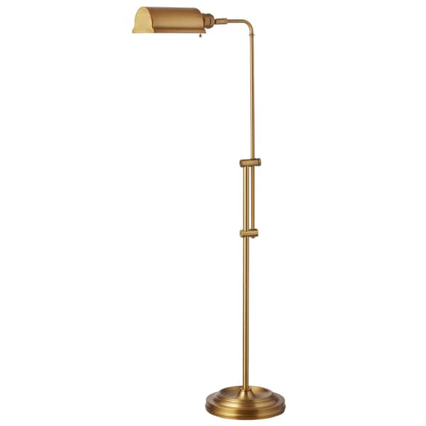 Dainolite Adjustable Vintage Bronze Floor Lamp
