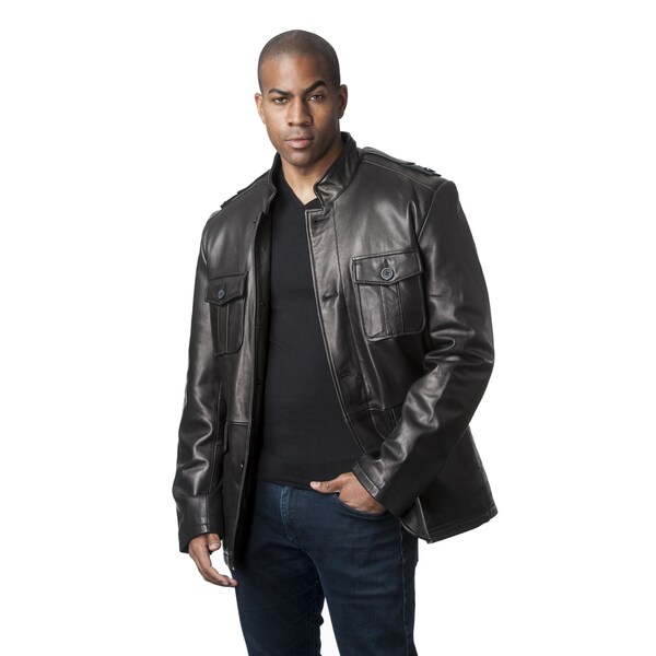 Shop Wilda Leather Men's Leather Jacket - On Sale - Free Shipping Today ...
