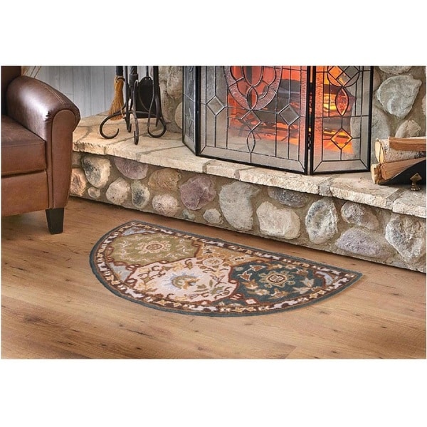 Hand-Tufted Coliseum Wool Area Rug