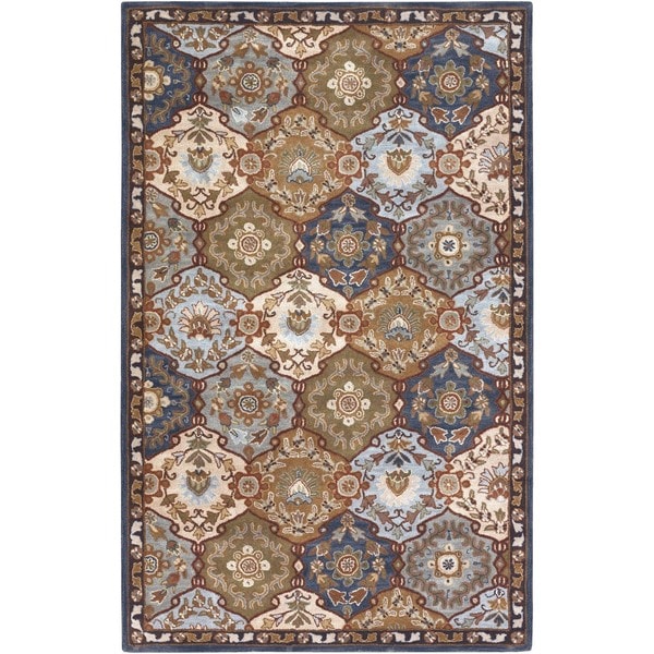 Hand-Tufted Coliseum Wool Area Rug