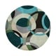preview thumbnail 86 of 97, Mayflower Handmade Modern Circles Wool Area Rug Blue/Grey - 6' Round - Runner/Round