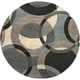 preview thumbnail 94 of 97, Mayflower Handmade Modern Circles Wool Area Rug Grey - 4' Round - Runner/Round