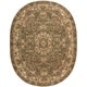 preview thumbnail 47 of 60, Nourison Hand-tufted Traditional Persian Wool Silk Area Rug 7'6" x 9'6" - Olive - Runner/Oval