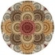 preview thumbnail 7 of 14, Nourison Hand-tufted Area Rug 6' Round - Multi - Round