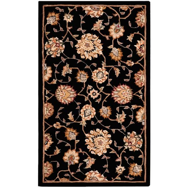 slide 2 of 34, Nourison Hand-tufted Area Rug 2' 6" x 4' 3" - Black - Rectangle