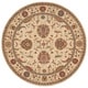 preview thumbnail 55 of 59, Nourison Living Treasures Persian Border Floral Area Rug 5'10" Round - Ivory - Runner/Round