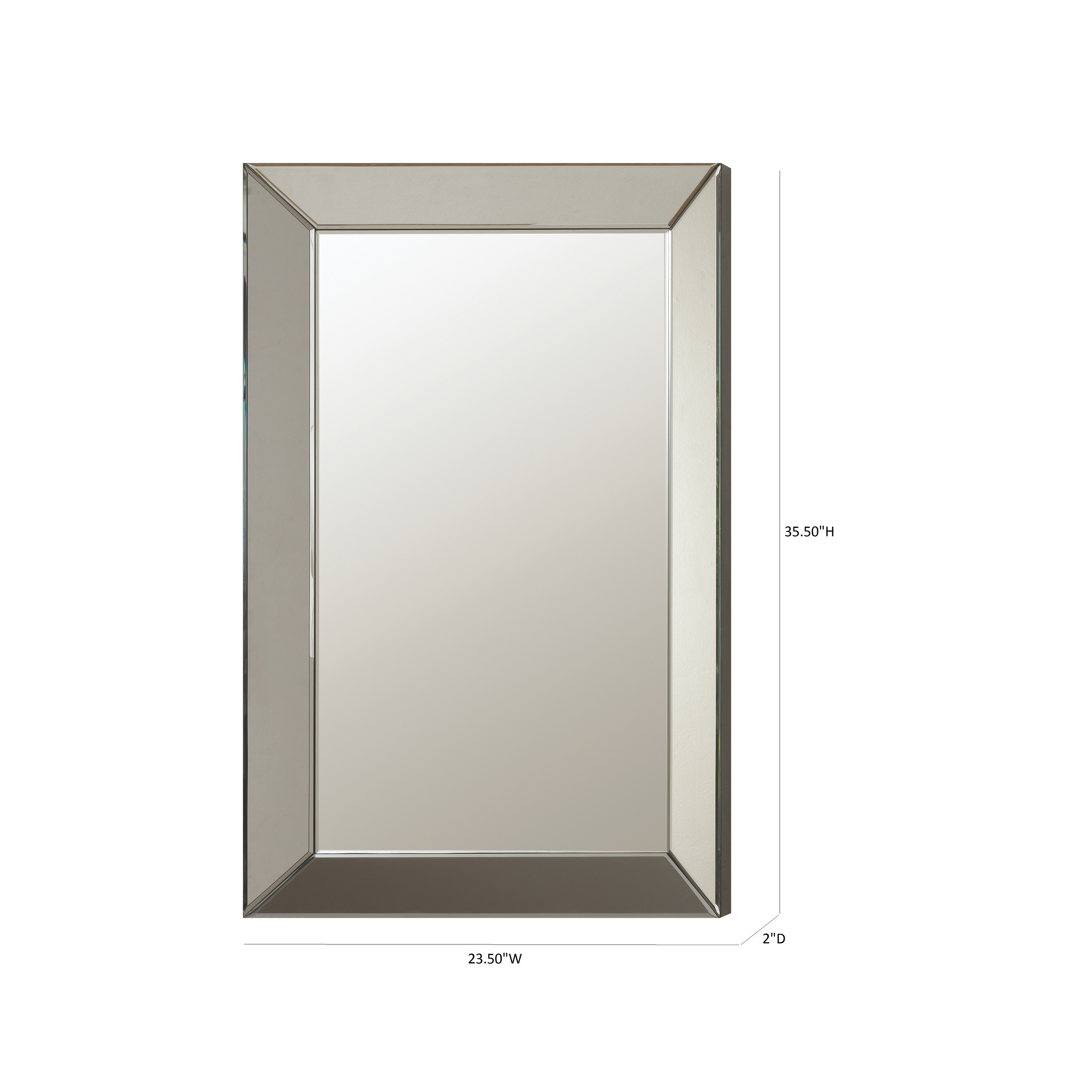 beveled mirror