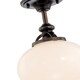 preview thumbnail 5 of 3, Canton 1-light 9-inch Semi Flush