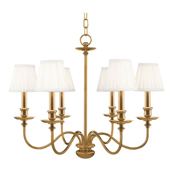 Hudson Valley Menlo Park 6 Light Chandelier Free Today Hudson Valley Menlo Park 6 Light Chandelier