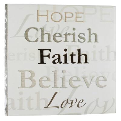 Pinnacle 2-up Multicolor Plastic Cherish Words Photo Album