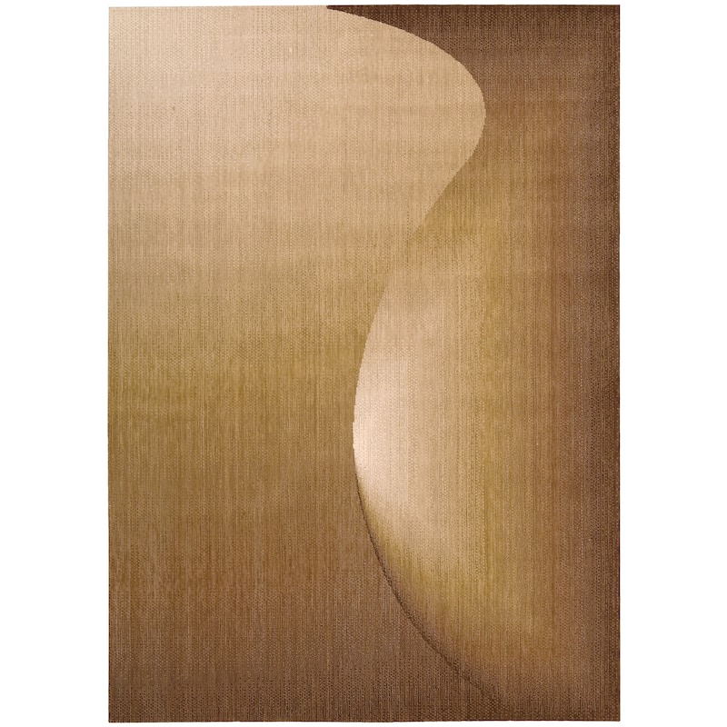 Nourison Radiant Arts RA01 Area Rug - 2'3" x 4' - Orange - Rectangle