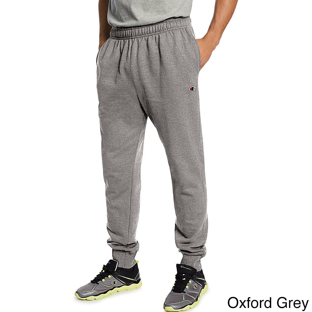 champion oxford grey sweatpants